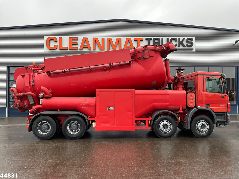 Mercedes-Benz Actros 4141 8x4 RVS Naaktgeboren drogestoffen Just 99.291 km! - Camion hydrocureur: photos 2 Mercedes-Benz Actros 4141 8x4 RVS Naaktgeboren drogestoffen Just 99.291 km! - Camion hydrocureur: photos 2