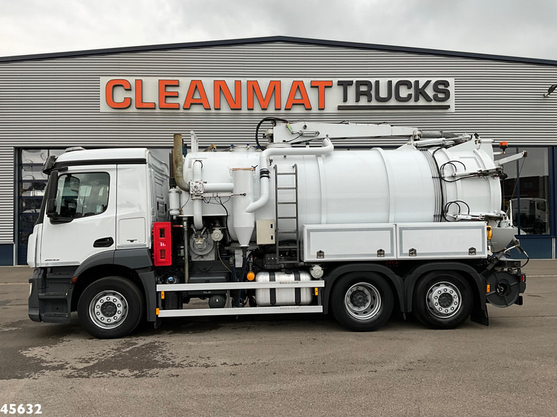 Mercedes-Benz Antos 2833 Euro 6 DHM kolkenzuiger Just 123.687 km! - Camion hydrocureur: photos 5 Mercedes-Benz Antos 2833 Euro 6 DHM kolkenzuiger Just 123.687 km! - Camion hydrocureur: photos 5