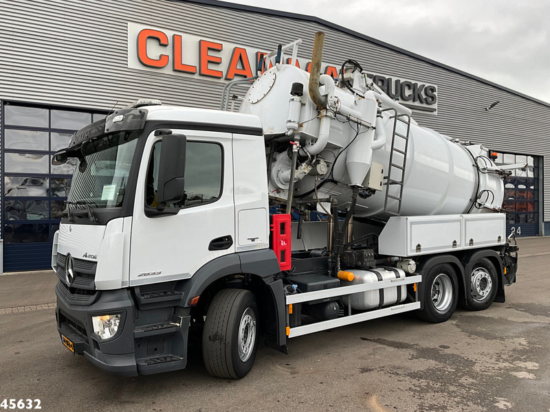 Mercedes-Benz Antos 2833 Euro 6 DHM kolkenzuiger Just 123.687 km! - Camion hydrocureur: photos 3 Mercedes-Benz Antos 2833 Euro 6 DHM kolkenzuiger Just 123.687 km! - Camion hydrocureur: photos 3