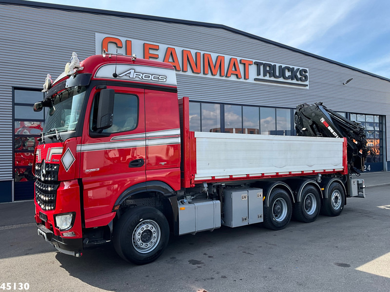 Mercedes-Benz Arocs 3263 8x4 Euro 6 Hiab 37 Tonmeter laadkraan + Fly-Jib - Camion benne, Camion grue: photos 4 Mercedes-Benz Arocs 3263 8x4 Euro 6 Hiab 37 Tonmeter laadkraan + Fly-Jib - Camion benne, Camion grue: photos 4