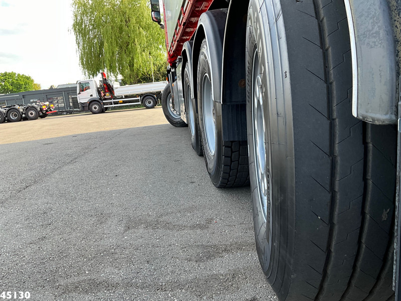 Camion benne, Camion grue Mercedes-Benz Arocs 3263 8x4 Hiab 37 Tonmeter laadkraan + Fly-Jib: photos 15