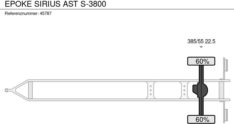 Remorque Epoke SIRIUS AST S-3800: photos 12 Remorque Epoke SIRIUS AST S-3800: photos 12