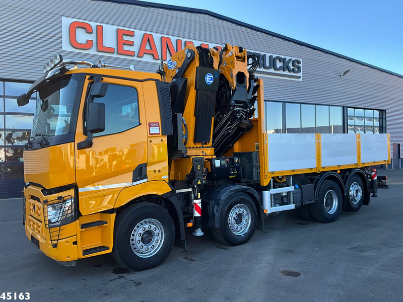 Renault C 380 8x2 Euro 6 Effer 95 Tonmeter laadkraan + Fly-Jib Just 39.453 km! - Camion grue: photos 3 Renault C 380 8x2 Euro 6 Effer 95 Tonmeter laadkraan + Fly-Jib Just 39.453 km! - Camion grue: photos 3
