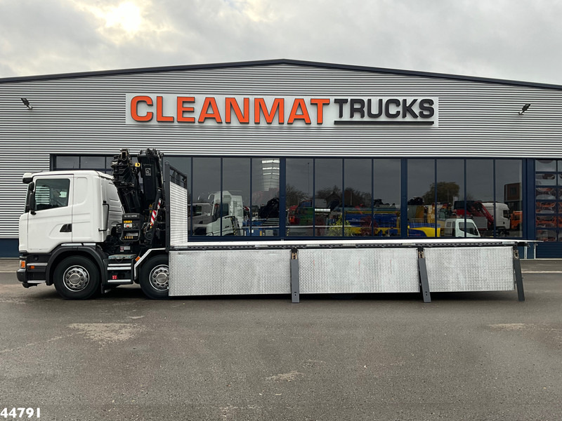 Scania G 450 8x2 Euro 6 Hiab 32 Tonmeter laadkraan Just 114.221 km! - Camion grue: photos 4 Scania G 450 8x2 Euro 6 Hiab 32 Tonmeter laadkraan Just 114.221 km! - Camion grue: photos 4