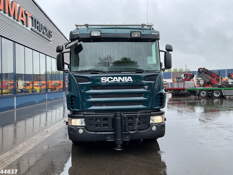 Scania G480 8x4 HMF 60 Tonmeter laadkraan + Fly-jib - Camion ampliroll, Camion grue: photos 4 Scania G480 8x4 HMF 60 Tonmeter laadkraan + Fly-jib - Camion ampliroll, Camion grue: photos 4