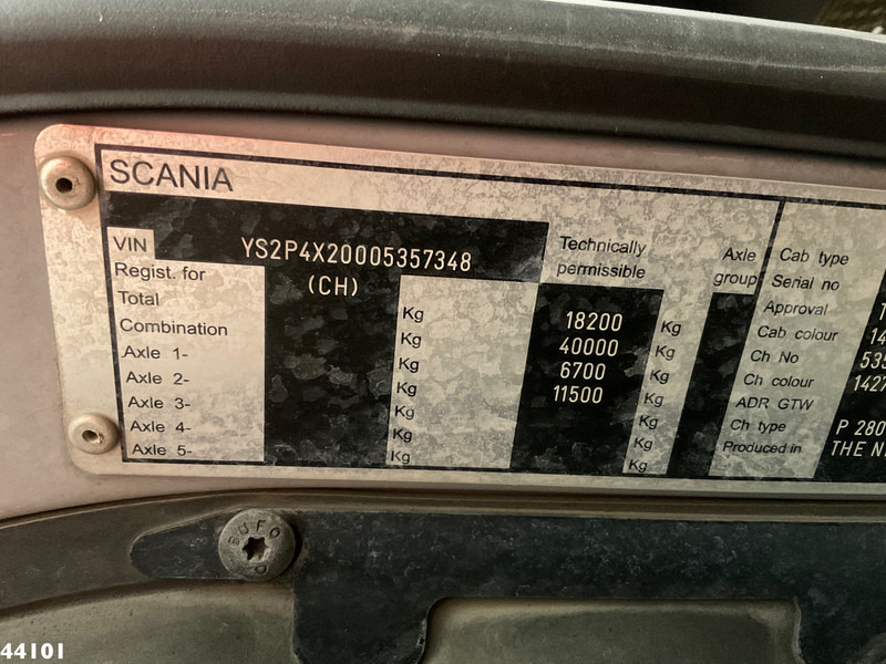 Scania P 280 Euro 6 14 Ton portaalarmsysteem - crédit-bail Scania P 280 Euro 6 14 Ton portaalarmsysteem: photos 18