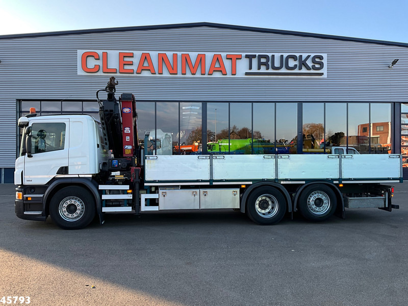 Scania P 320 Euro 6 HMF 26 Tonmeter laadkraan - Camion grue: photos 5 Scania P 320 Euro 6 HMF 26 Tonmeter laadkraan - Camion grue: photos 5