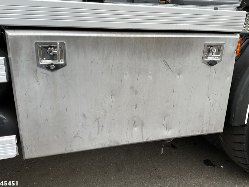 Camion ampliroll, Camion grue Scania P 410 8x4 Euro 6 Palfinger 14 Tonmeter Z-kraan: photos 9