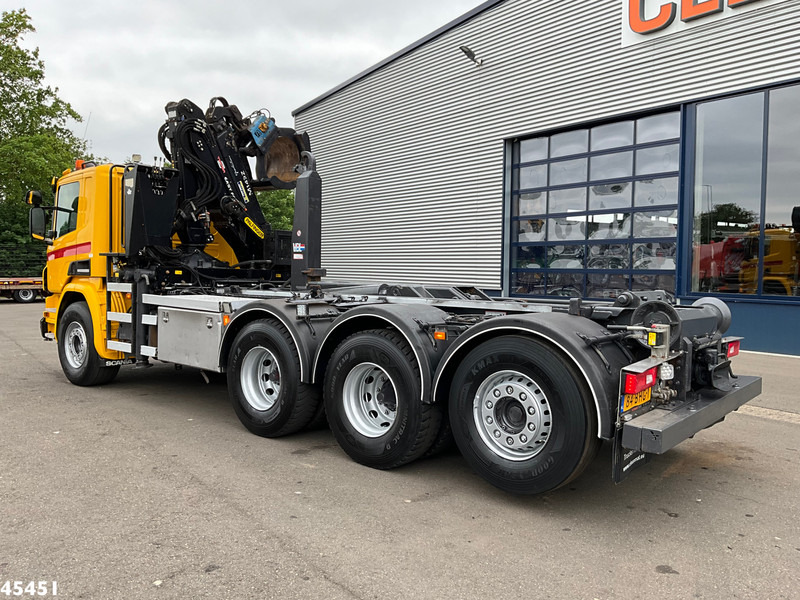 Scania P 410 8x4 Euro 6 Palfinger 14 Tonmeter Z-kraan - Camion ampliroll, Camion grue: photos 5 Scania P 410 8x4 Euro 6 Palfinger 14 Tonmeter Z-kraan - Camion ampliroll, Camion grue: photos 5