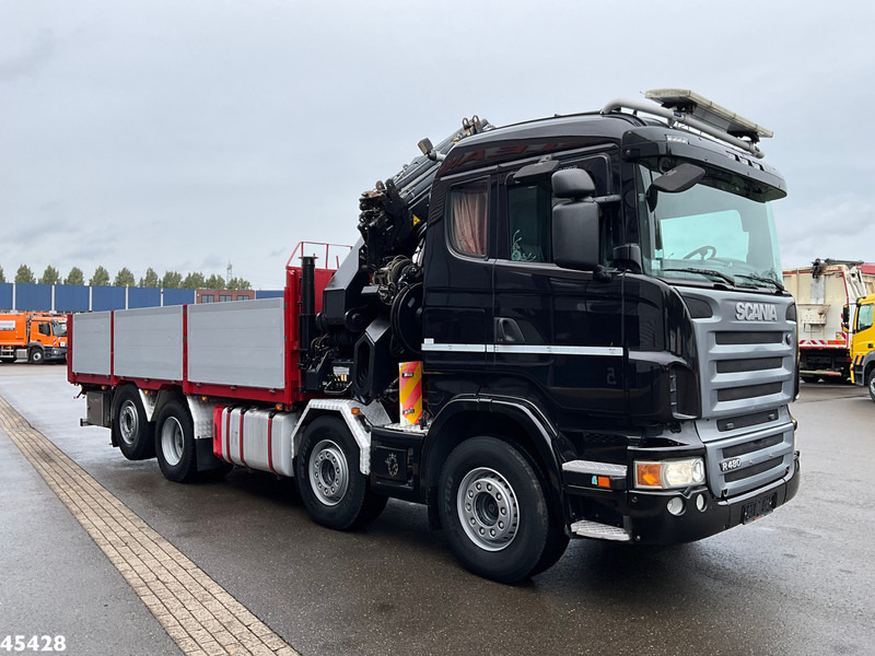 Scania R 480 8x2 Retarder Hiab 47 Tonmeter laadkraan + Fly-Jib! Just 242.931 km! - Camion grue: photos 5 Scania R 480 8x2 Retarder Hiab 47 Tonmeter laadkraan + Fly-Jib! Just 242.931 km! - Camion grue: photos 5
