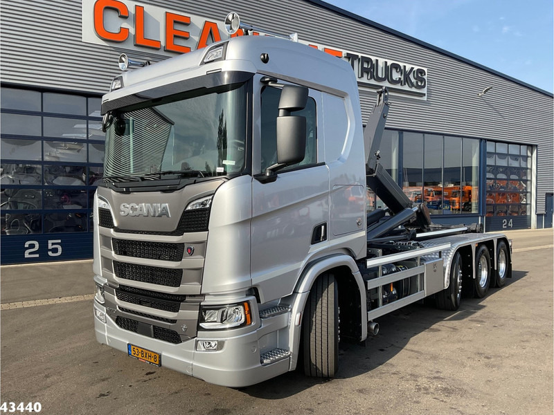 Scania R 770 V8 Euro 6 Retarder VDL 30 Ton haakarmsysteem NEW AND UNUSED! - Camion ampliroll: photos 1 Scania R 770 V8 Euro 6 Retarder VDL 30 Ton haakarmsysteem NEW AND UNUSED! - Camion ampliroll: photos 1