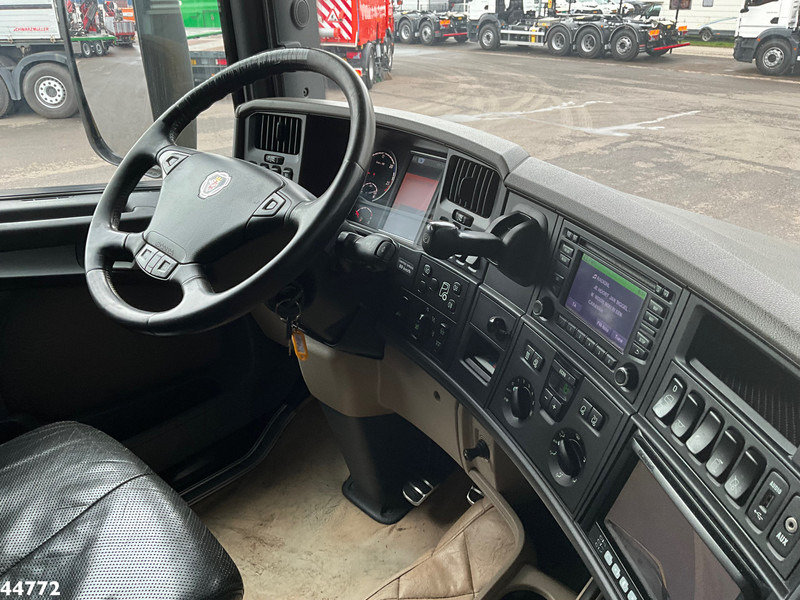 Photo d'intérieur 1: Camion grue Scania R500 8x4 V8 Retarder Palfinger 53 Tonmeter laadkraan + Fly-Jib