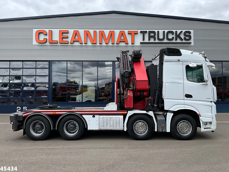 Mercedes-Benz Arocs 3251 8x4 Euro 6 Retarder HMF 85 Tonmeter laadkraan Fly-Jib - Tracteur routier: photos 3 Mercedes-Benz Arocs 3251 8x4 Euro 6 Retarder HMF 85 Tonmeter laadkraan Fly-Jib - Tracteur routier: photos 3