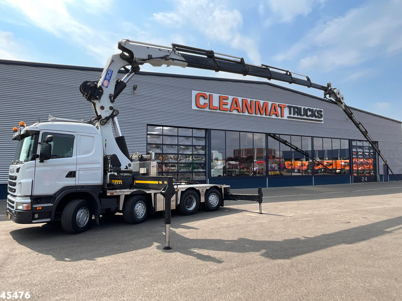 Scania G 480 HMF 85 Tonmeter laadkraan + Fly-Jib - Tracteur routier: photos 1 Scania G 480 HMF 85 Tonmeter laadkraan + Fly-Jib - Tracteur routier: photos 1