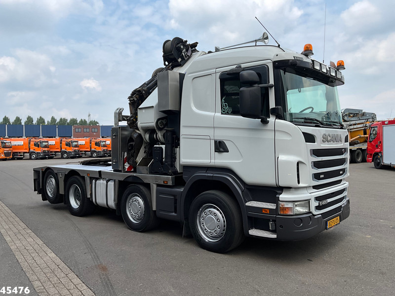 Scania G 480 HMF 85 Tonmeter laadkraan + Fly-Jib - Tracteur routier: photos 4 Scania G 480 HMF 85 Tonmeter laadkraan + Fly-Jib - Tracteur routier: photos 4