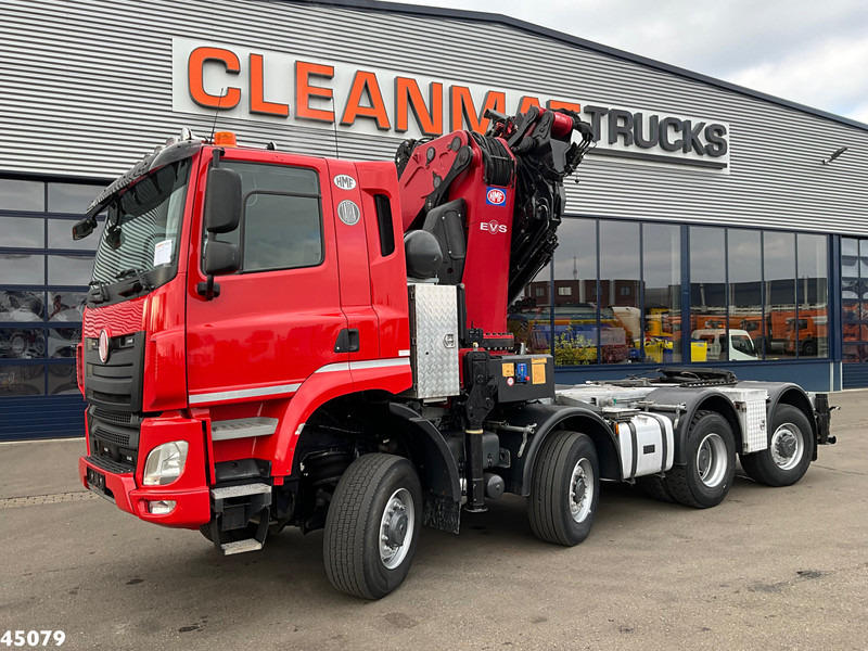 Tatra T 158 8x6 Euro 6 HMF 85 Tonmeter laadkraan + Fly-Jib Just 147.844 km! - Tracteur routier: photos 2 Tatra T 158 8x6 Euro 6 HMF 85 Tonmeter laadkraan + Fly-Jib Just 147.844 km! - Tracteur routier: photos 2