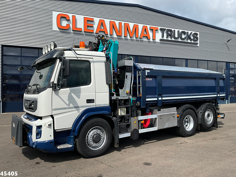Volvo FM 330 6x2/6x4 Hydrodrive HMF 16 Tonmeter Z-kraan - Camion benne, Camion grue: photos 3 Volvo FM 330 6x2/6x4 Hydrodrive HMF 16 Tonmeter Z-kraan - Camion benne, Camion grue: photos 3