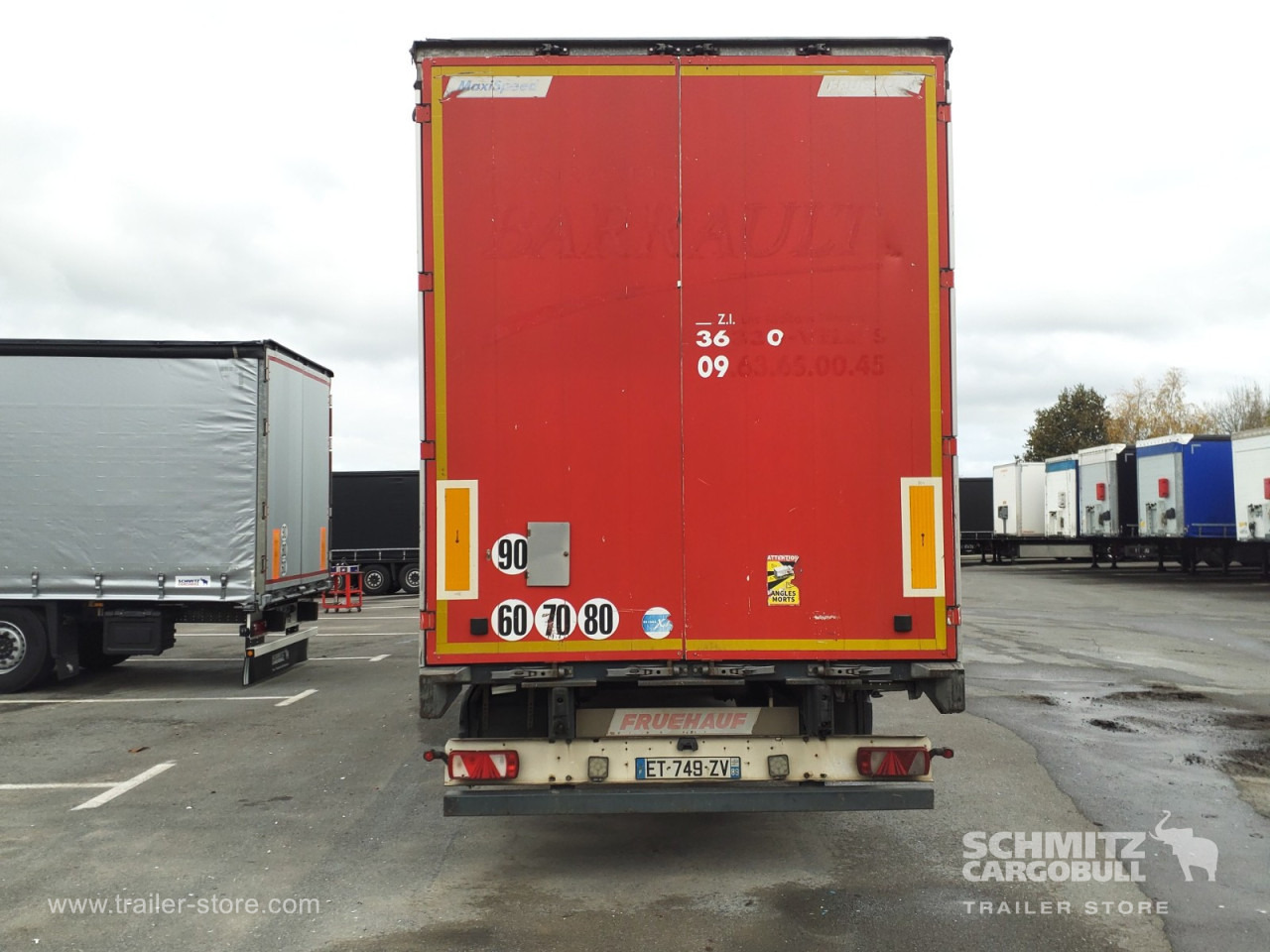 Semi-remorque rideaux coulissants FRUEHAUF Curtainsider Standard: photos 7