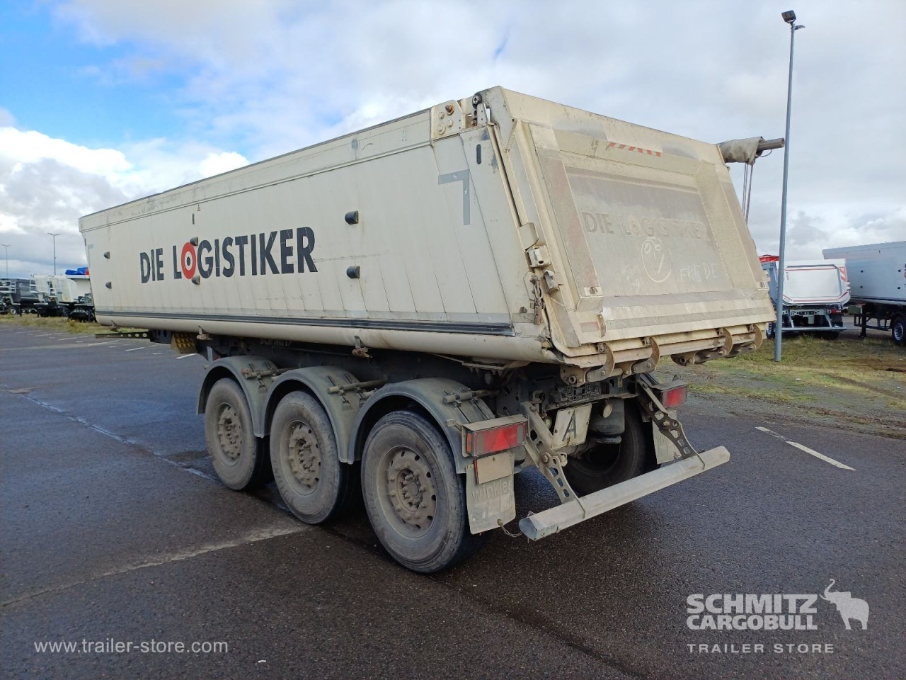 SCHMITZ Auflieger Kipper Alukastenmulde 24m³ - Semi-remorque benne: photos 4 SCHMITZ Auflieger Kipper Alukastenmulde 24m³ - Semi-remorque benne: photos 4