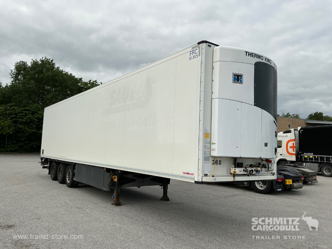 SCHMITZ Reefer Multitemp Double deck Taillift - Semi-remorque isothermique: photos 1 SCHMITZ Reefer Multitemp Double deck Taillift - Semi-remorque isothermique: photos 1