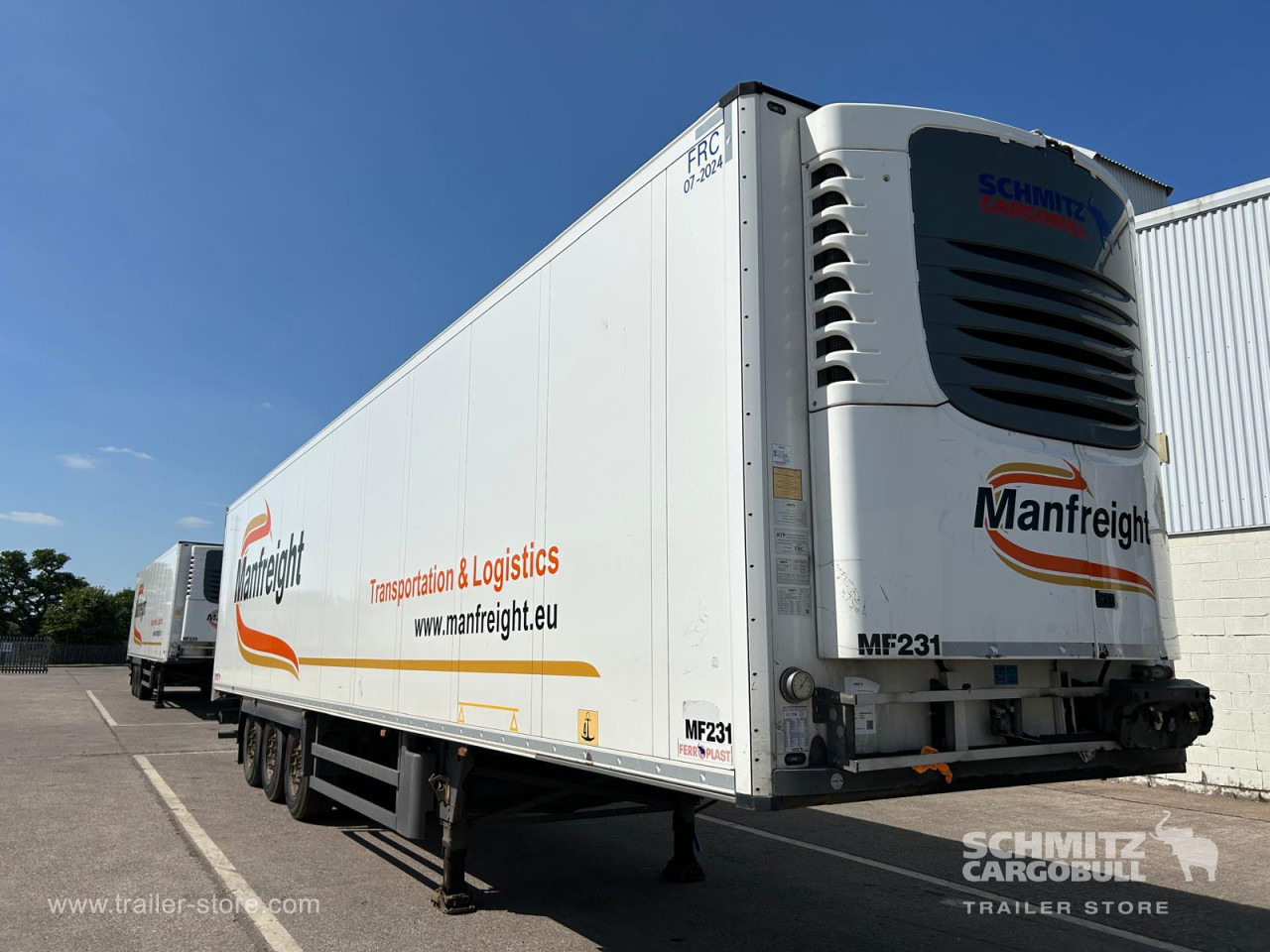 SCHMITZ Reefer Multitemp - Semi-remorque isothermique: photos 1 SCHMITZ Reefer Multitemp - Semi-remorque isothermique: photos 1