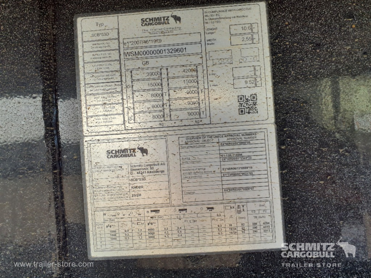 Semi-remorque benne SCHMITZ Tipper Alu-square sided body 55m³: photos 6 Semi-remorque benne SCHMITZ Tipper Alu-square sided body 55m³: photos 6