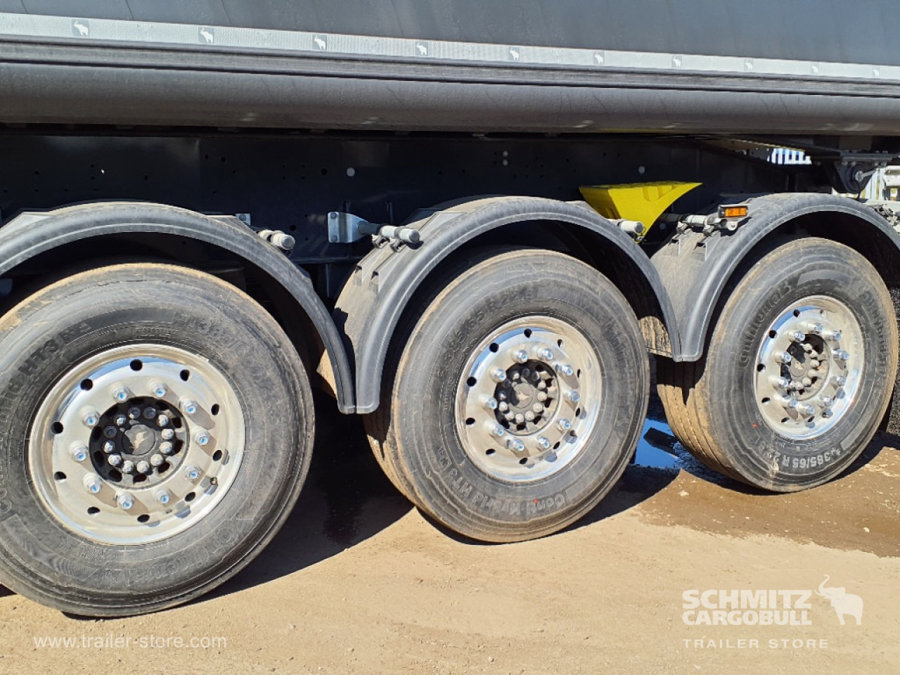 Semi-remorque benne SCHMITZ Tipper Alu-square sided body 55m³: photos 8 Semi-remorque benne SCHMITZ Tipper Alu-square sided body 55m³: photos 8