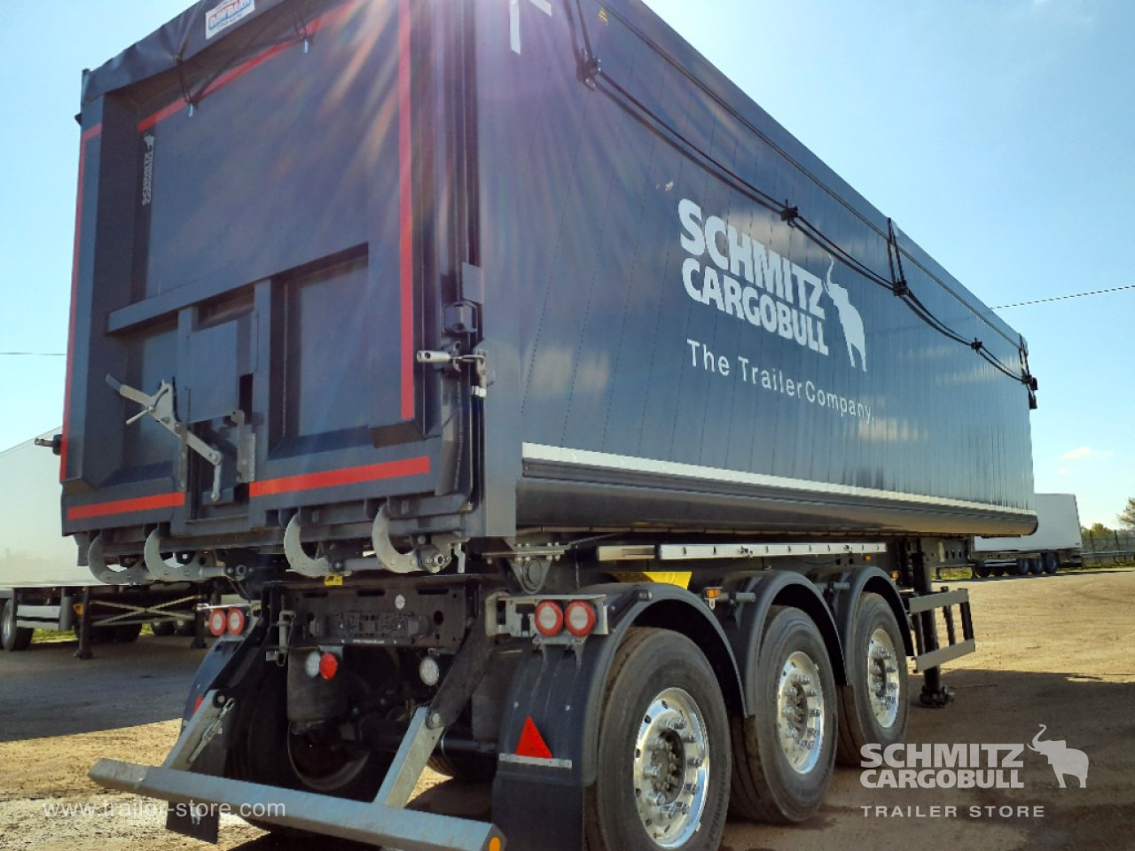 Semi-remorque benne SCHMITZ Tipper Alu-square sided body 55m³: photos 9 Semi-remorque benne SCHMITZ Tipper Alu-square sided body 55m³: photos 9