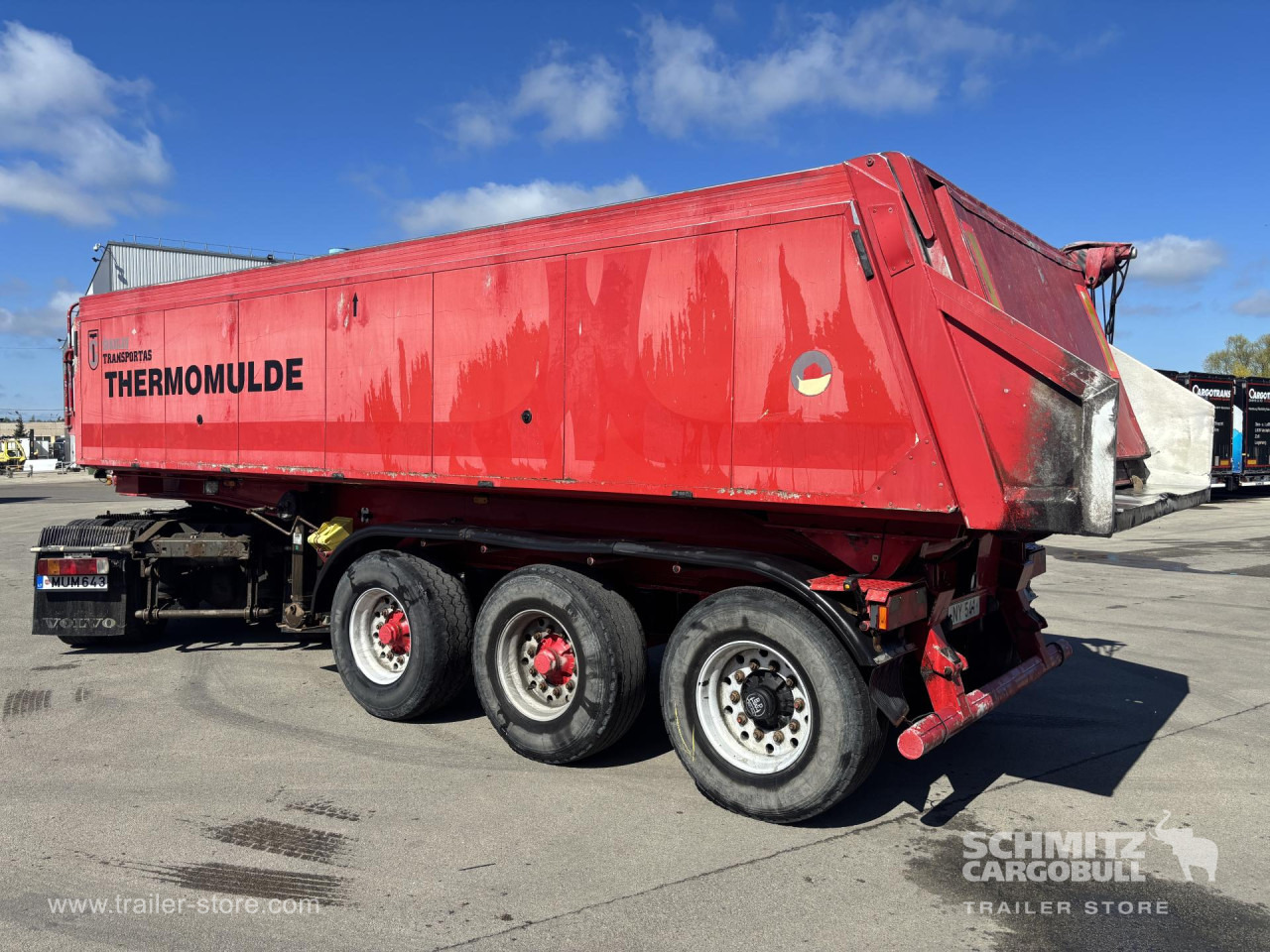 MEIERLING Tipper Alu-square sided body 23m³ - Semi-remorque benne: photos 5 MEIERLING Tipper Alu-square sided body 23m³ - Semi-remorque benne: photos 5