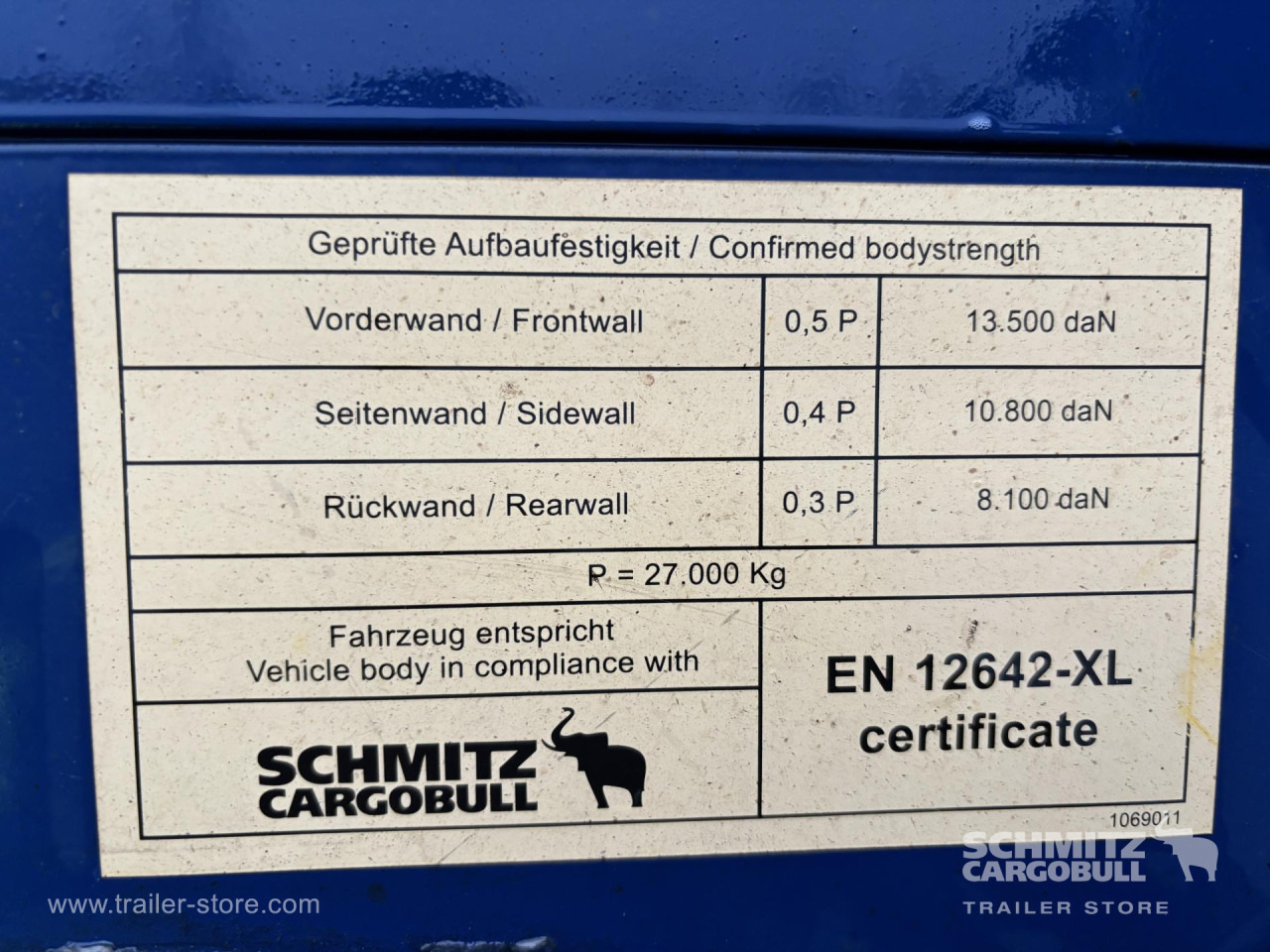 Semi-remorque rideaux coulissants SCHMITZ Curtainsider Mega: photos 11