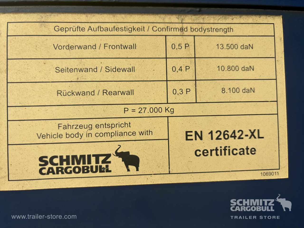 SCHMITZ Curtainsider Standard - crédit-bail SCHMITZ Curtainsider Standard: photos 9