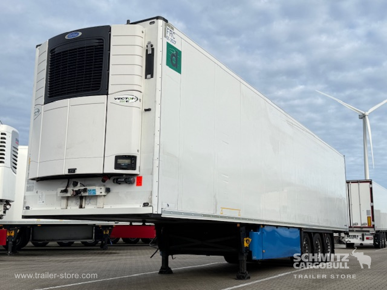 Semi-remorque isothermique SCHMITZ Oplegger Vries Multitemp: photos 1