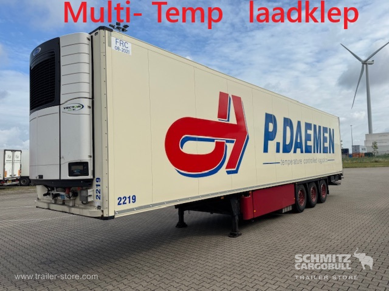 SCHMITZ Oplegger Vries Multitemp Taillift - Semi-remorque isothermique: photos 1 SCHMITZ Oplegger Vries Multitemp Taillift - Semi-remorque isothermique: photos 1