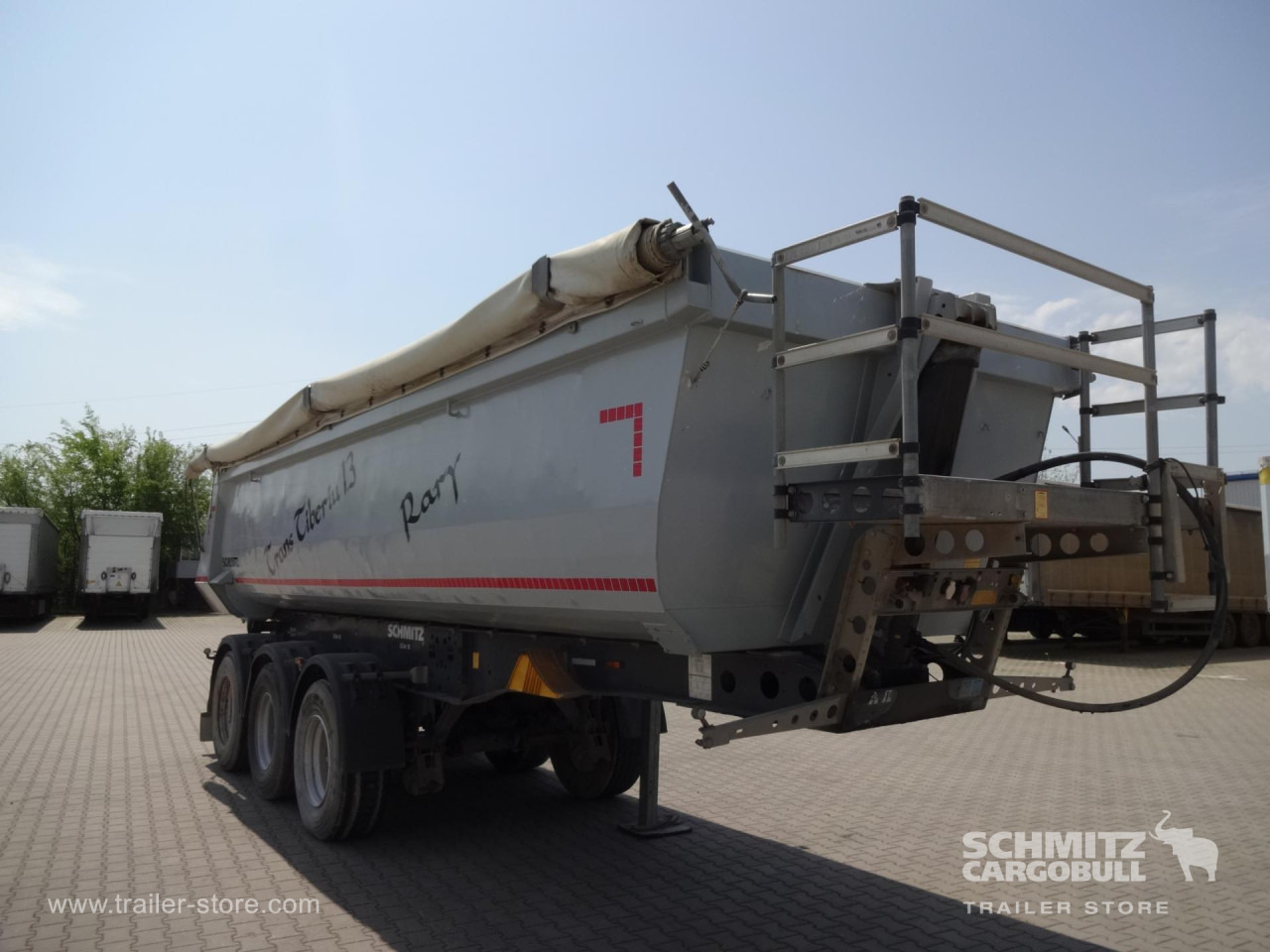 SCHMITZ Tipper Steel half pipe body 24m³ - Semi-remorque benne: photos 5 SCHMITZ Tipper Steel half pipe body 24m³ - Semi-remorque benne: photos 5