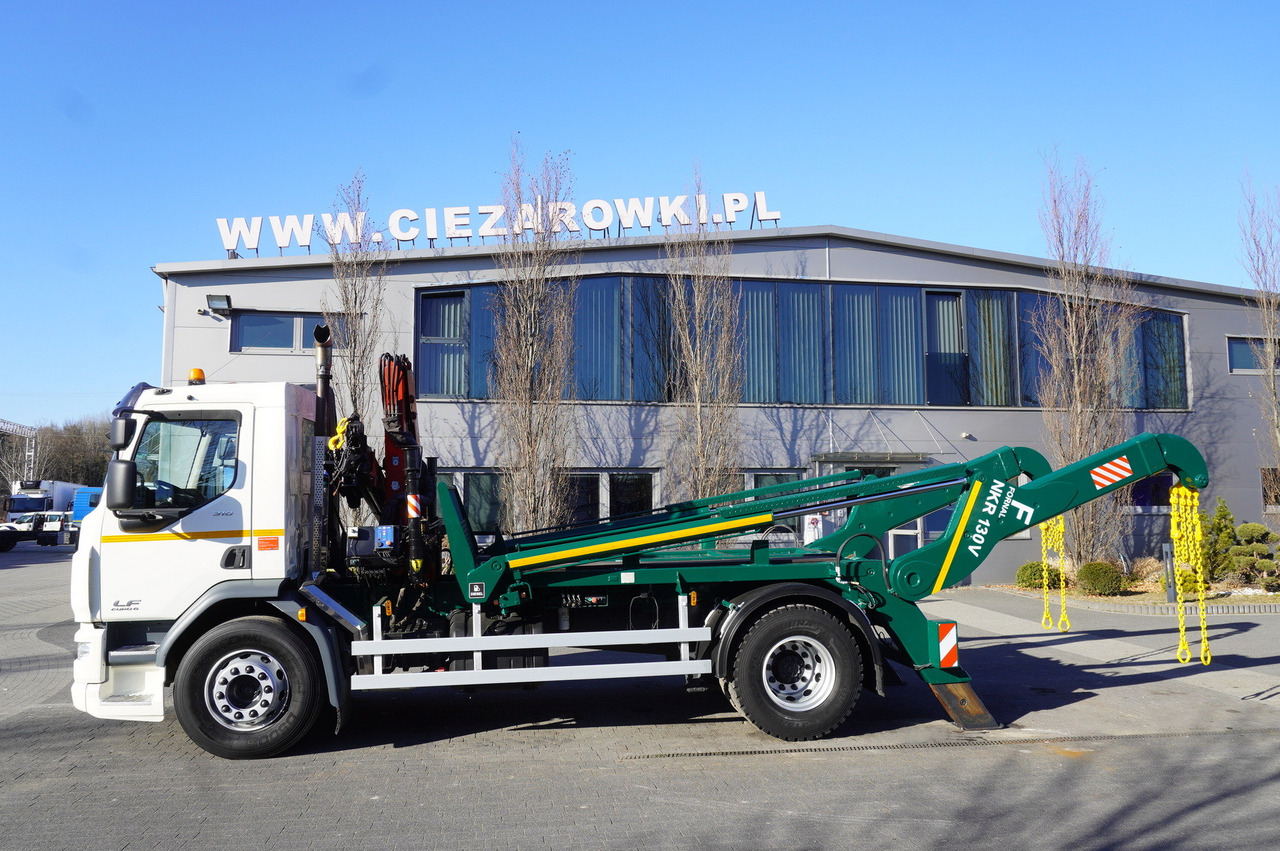 DAF LF 18.310 E6 / Skip loader Fornal NKR 130V / HDS HMF 735 K2 / Manual gearbox - Camion grue: photos 3 DAF LF 18.310 E6 / Skip loader Fornal NKR 130V / HDS HMF 735 K2 / Manual gearbox - Camion grue: photos 3