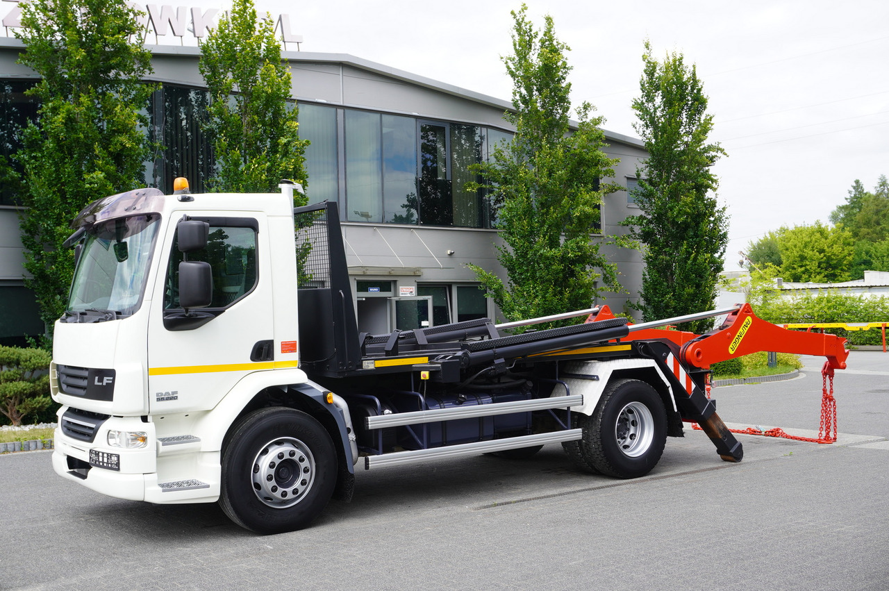 Camion multibenne DAF LF 55.220 Skip loader GUIMA PALFINGER M14T: photos 18