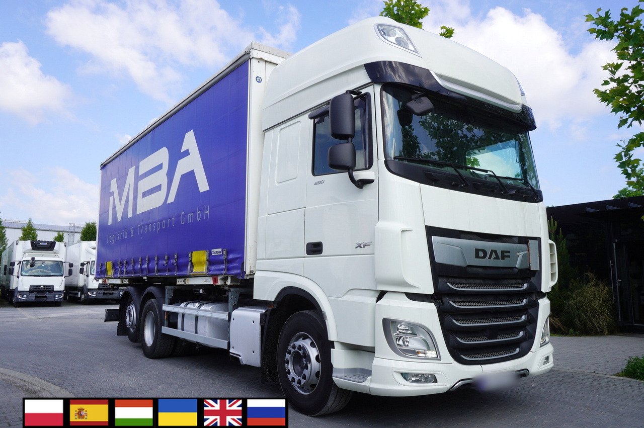 DAF XF 480 SSC / Curtainsider 19 EPAL / 2021 - Camion à rideaux coulissants: photos 1 DAF XF 480 SSC / Curtainsider 19 EPAL / 2021 - Camion à rideaux coulissants: photos 1