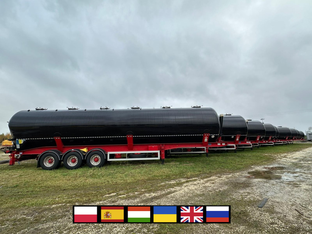 FELDBINDER 334C 15 A-1-1-40 Silo tank / 66 m3 / 2022 / 20 units - Citerne pulvérulente: photos 1 FELDBINDER 334C 15 A-1-1-40 Silo tank / 66 m3 / 2022 / 20 units - Citerne pulvérulente: photos 1