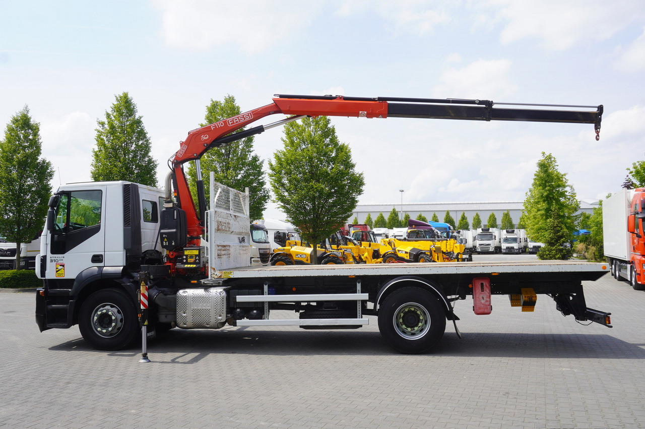 IVECO STRALIS 310 E6 / FASSI F110B / 630 MTH! / 4 t lift cap. / 19 t - Camion plateau, Camion grue: photos 4 IVECO STRALIS 310 E6 / FASSI F110B / 630 MTH! / 4 t lift cap. / 19 t - Camion plateau, Camion grue: photos 4