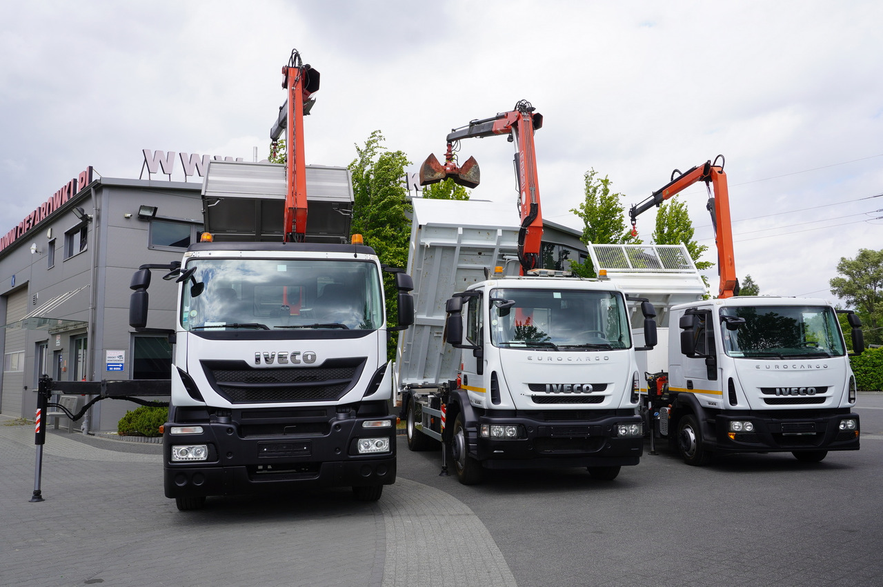 IVECO Stralis 310 E6 / NEW 3-sided tipper / Fassi F135 crane with remote control - Camion grue: photos 3 IVECO Stralis 310 E6 / NEW 3-sided tipper / Fassi F135 crane with remote control - Camion grue: photos 3