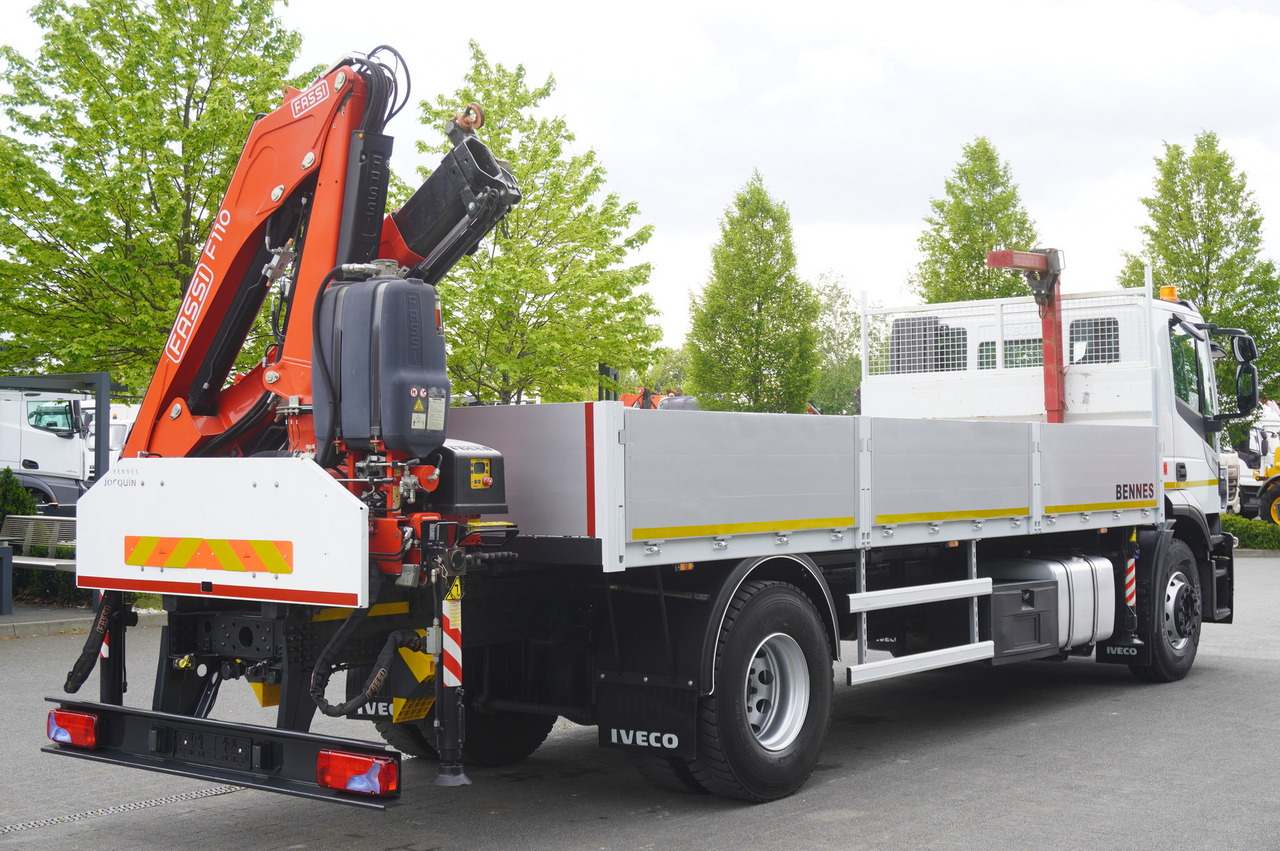 Camion grue, Camion grue Iveco Stralis 310 / 34 tho km !!! / FASSI 4 Tons 400 MTH! / Flatbed: photos 8