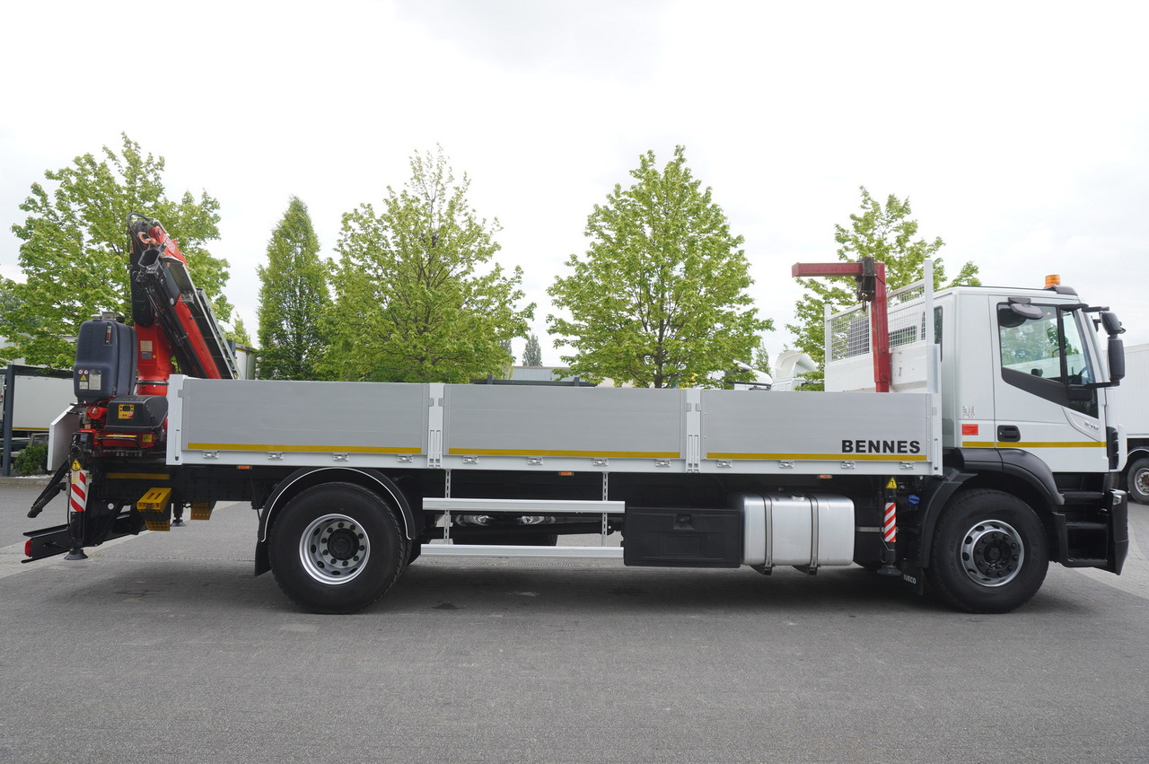 Camion grue, Camion grue Iveco Stralis 310 / 34 tho km !!! / FASSI 4 Tons 400 MTH! / Flatbed: photos 9