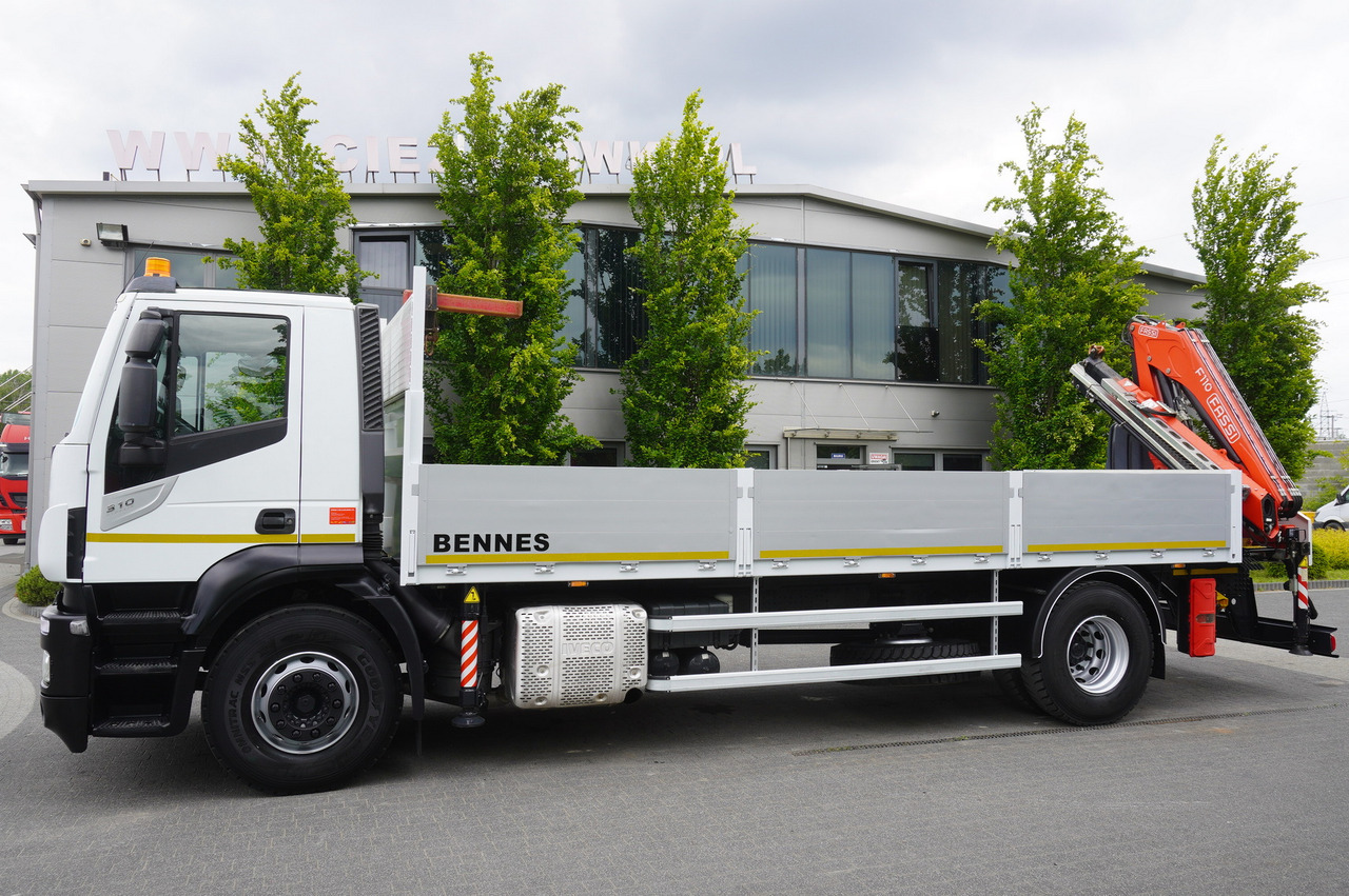 Camion grue, Camion grue Iveco Stralis 310 / 34 tho km !!! / FASSI 4 Tons 400 MTH! / Flatbed: photos 6