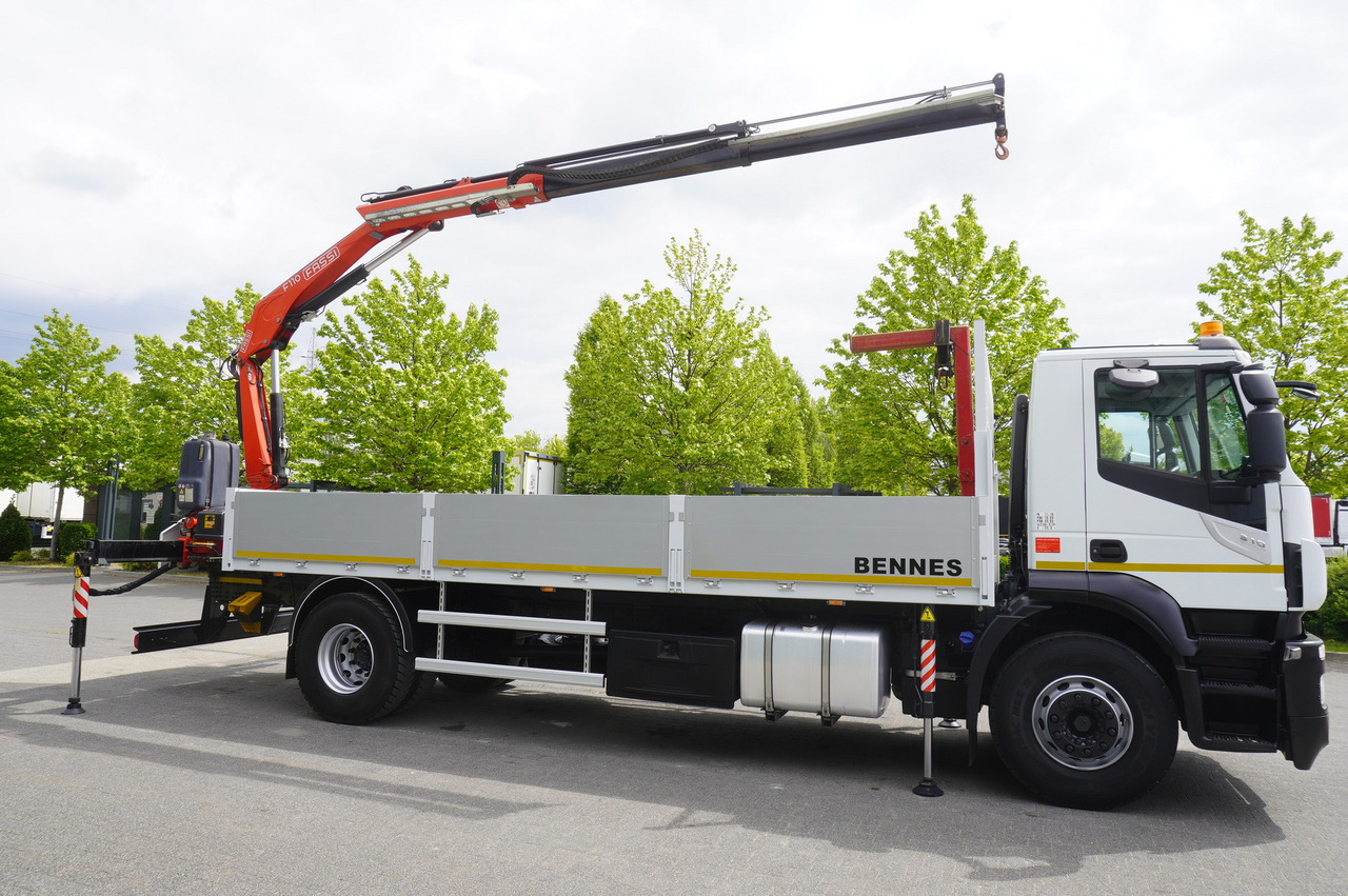 Camion grue, Camion grue Iveco Stralis 310 / 34 tho km !!! / FASSI 4 Tons 400 MTH! / Flatbed: photos 10