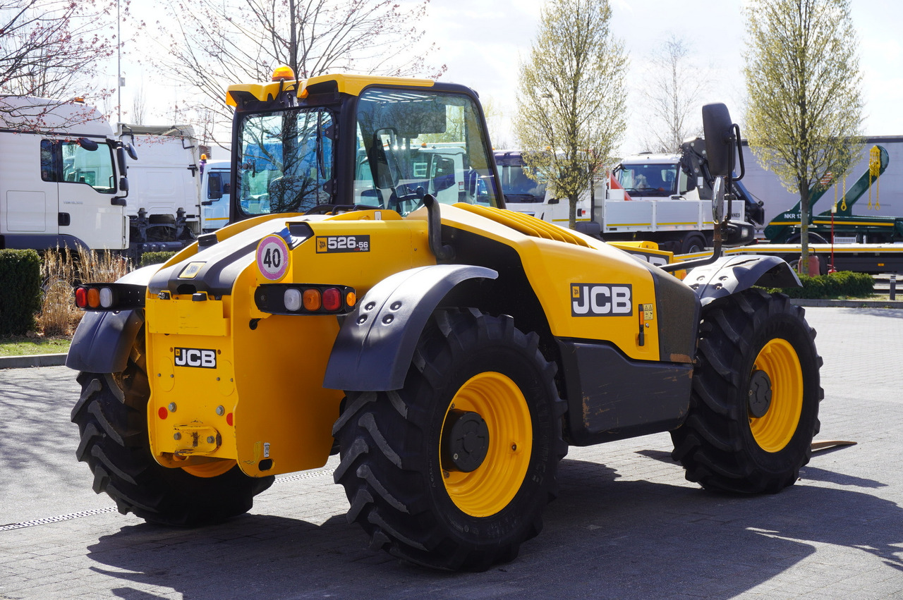 Chargeuse sur pneus télescopique JCB 526-56 AGRI Plus / 5.6 m telescopic loader / joystick: photos 7