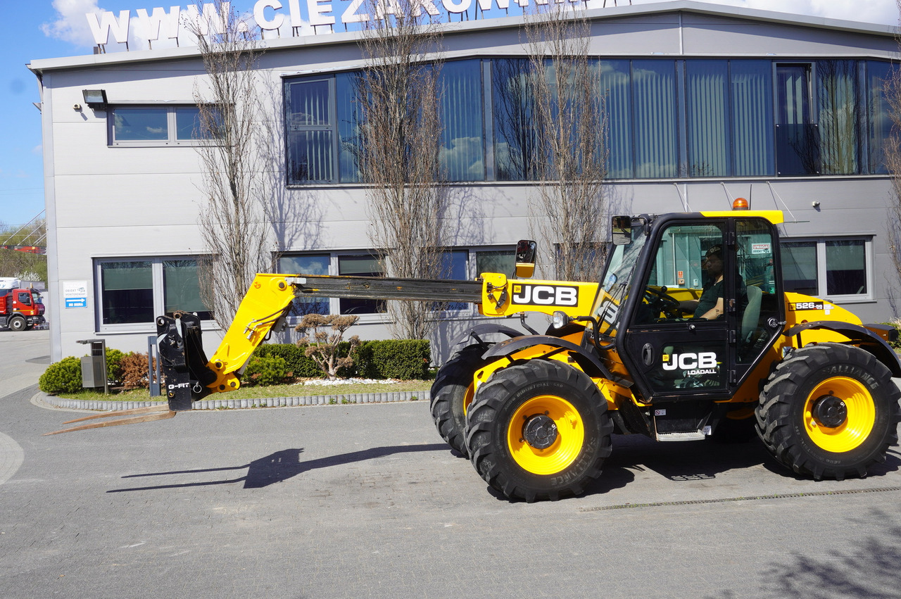 Chargeuse sur pneus télescopique JCB 526-56 AGRI Plus / 5.6 m telescopic loader / joystick: photos 23