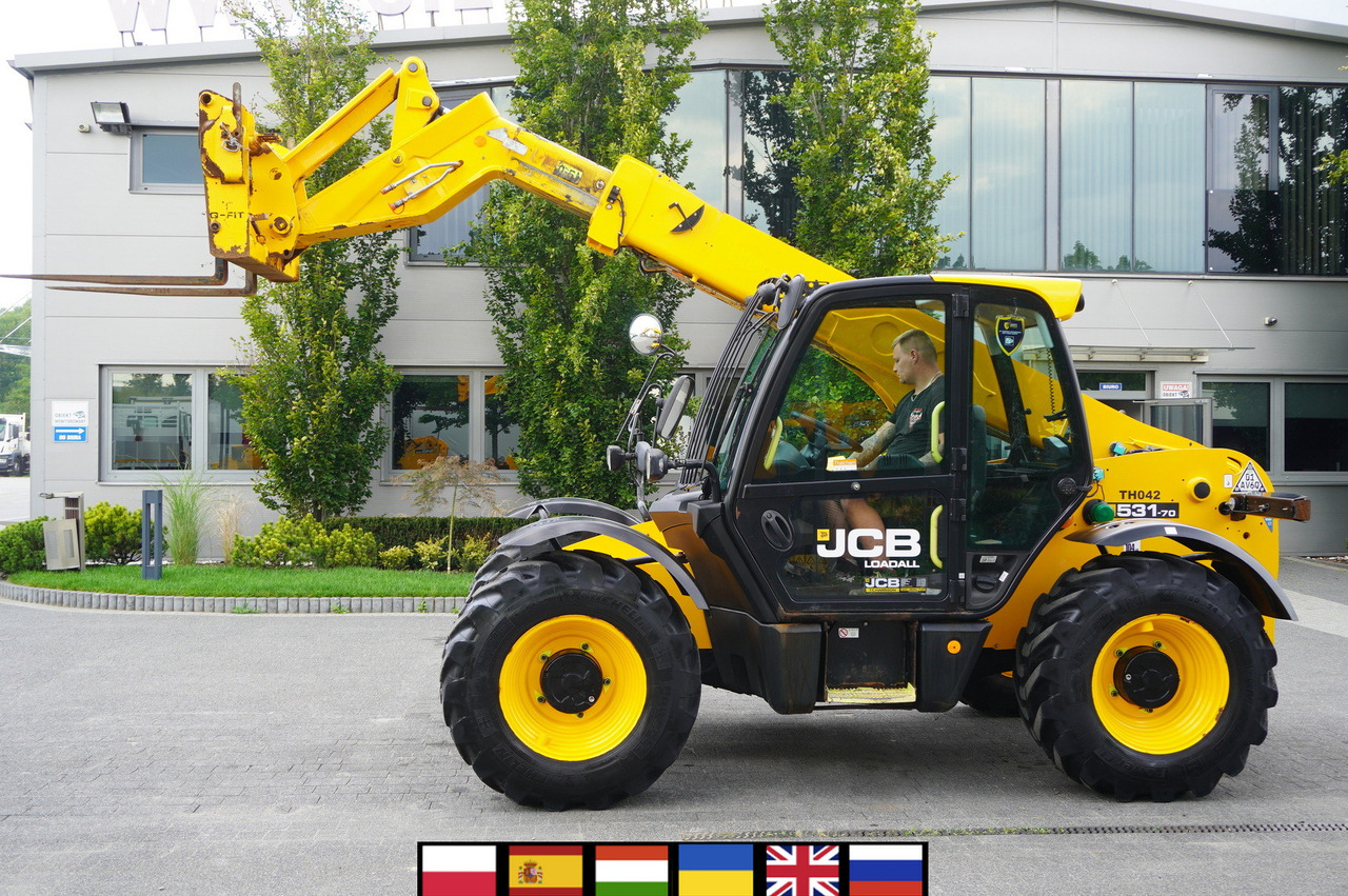 JCB 531-70 / 900 MTH telescopic charger! / 3.1 T / 7 M - Chargeuse sur pneus télescopique: photos 1 JCB 531-70 / 900 MTH telescopic charger! / 3.1 T / 7 M - Chargeuse sur pneus télescopique: photos 1
