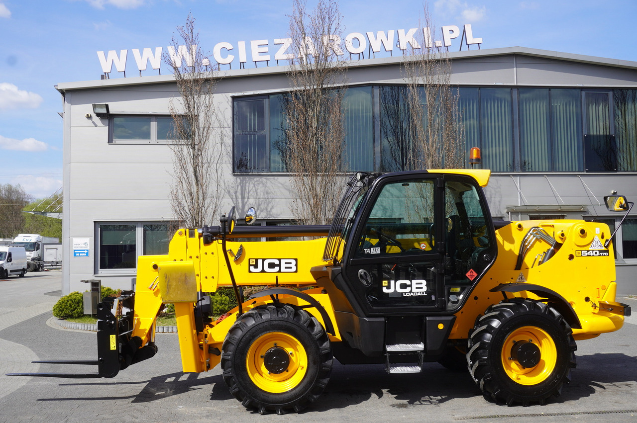 Chargeuse sur pneus JCB 540-170 Telescopic Loader / 17m / joystick: photos 7