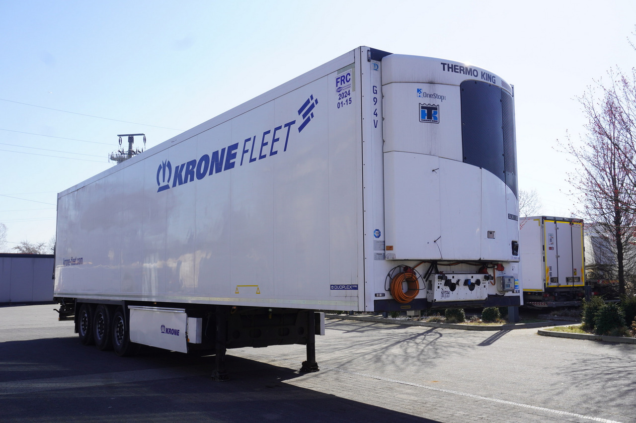 KRONE refrigerated semi-trailer / Thermoking SLXE 300 / 30 tons load capacity - Semi-remorque frigorifique: photos 1 KRONE refrigerated semi-trailer / Thermoking SLXE 300 / 30 tons load capacity - Semi-remorque frigorifique: photos 1