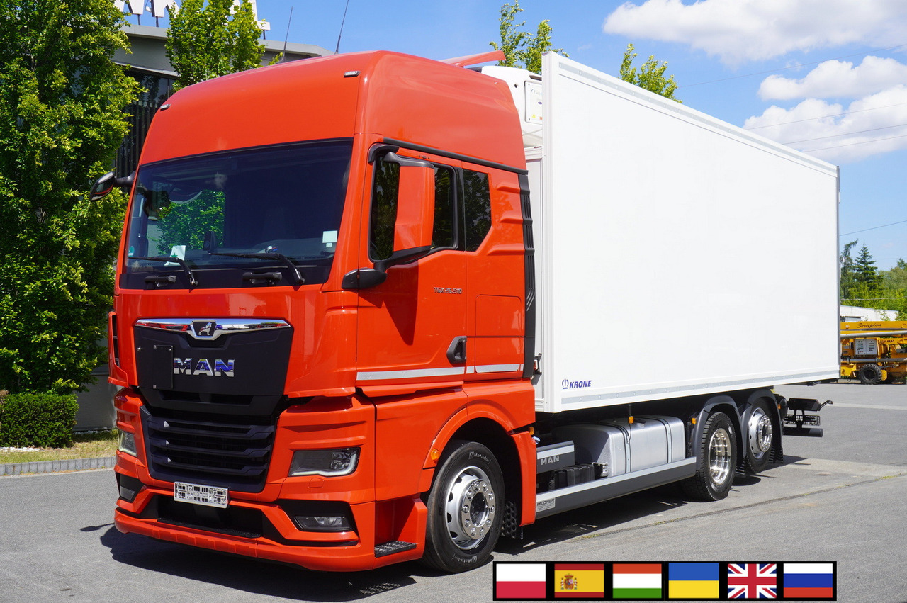 MAN MAN TGX 26.510 / 2022 / NEW Krone bitemperature refrigerated truck / Carrier Supra 850 MT / 4 units - Camion frigorifique: photos 1 MAN MAN TGX 26.510 / 2022 / NEW Krone bitemperature refrigerated truck / Carrier Supra 850 MT / 4 units - Camion frigorifique: photos 1